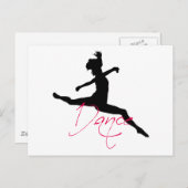Tanz_6 Postkarte (Vorne/Hinten)