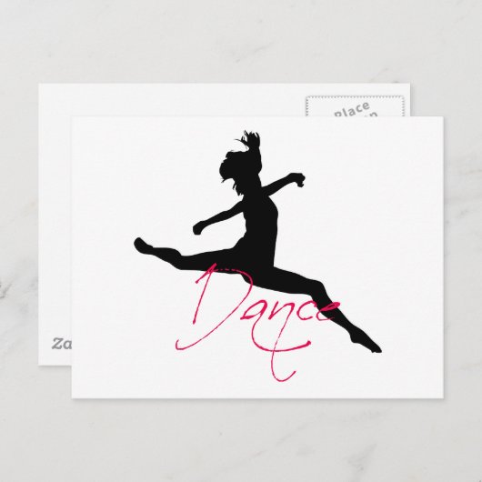 Tanz_6 Postkarte (Vorne/Hinten)