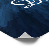 Tanz abstrakt poster (Ecke)