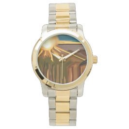 Tanz Abstrakte Kunst des Kacti Armbanduhr