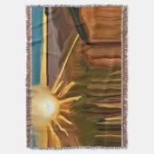 Tanz Abstrakte Kunst des Kacti Decke (Vorderseite Vertikal)