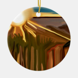 Tanz Abstrakte Kunst des Kacti Keramikornament