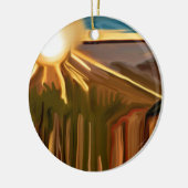 Tanz Abstrakte Kunst des Kacti Keramikornament (Links)