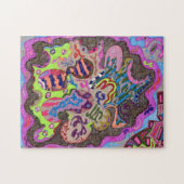 "Tanz" Abstrakte Kunst Puzzle (Horizontal)