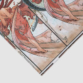 Tanz Alfons Muchas 1898 Seidenpapier (Ausschnitt)