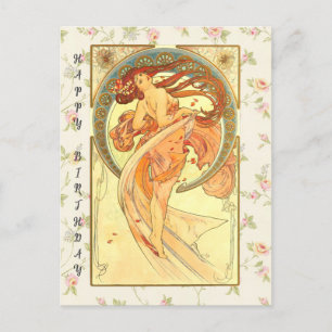 Tanz, Alles Gute zum Geburtstag Postkarte