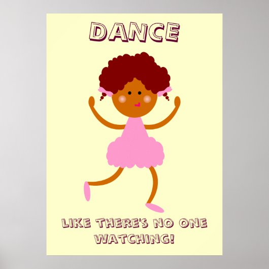 Tanz, als ob niemand zusieht! poster (Vorne)