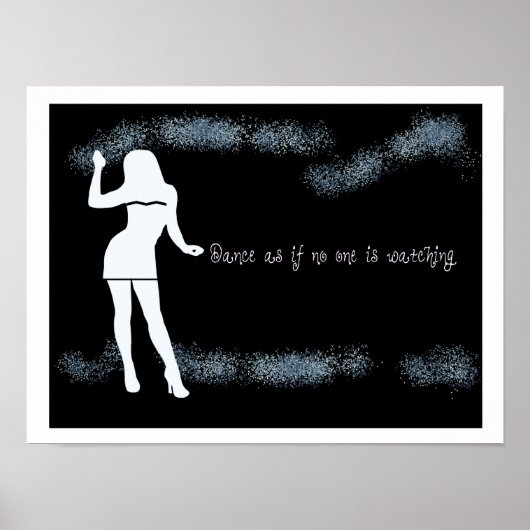 Tanz, als würde niemand zusehen poster (Vorne)