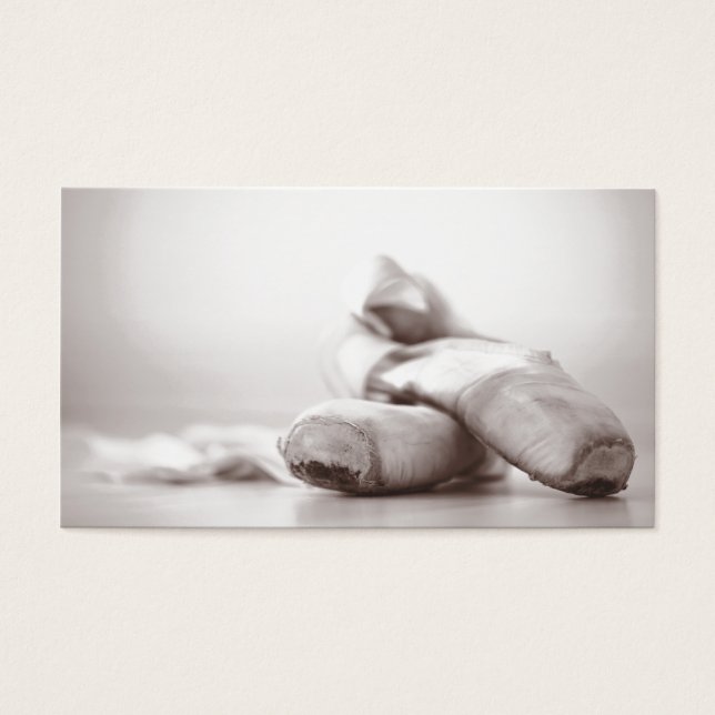 Tanz - Alte Ballet Pointe Shoes anpassbar (Vorderseite)