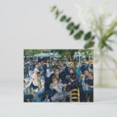 Tanz an La Galette Le Moulin de Postkarte (Stehend Vorderseite)