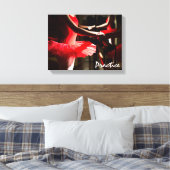 Tanz Art Ballet Praxis Leinwanddruck (Insitu (Schlafzimmer))