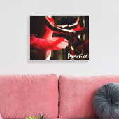 Tanz Art Ballet Praxis Leinwanddruck (Insitu (Wohnzimmer))