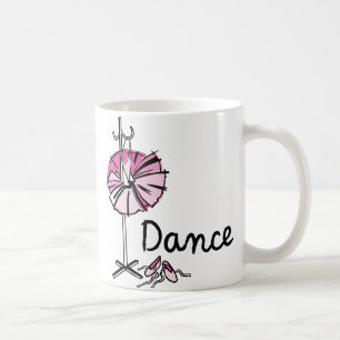 Tanz Ballerina 2-seitige Tasse