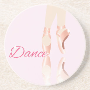 Tanz Ballet Slipper Getränkeuntersetzer