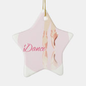 Tanz Ballet Slipper Keramikornament (Rechts)