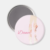 Tanz Ballet Slipper Magnet (Vorderseite/Rückseite)