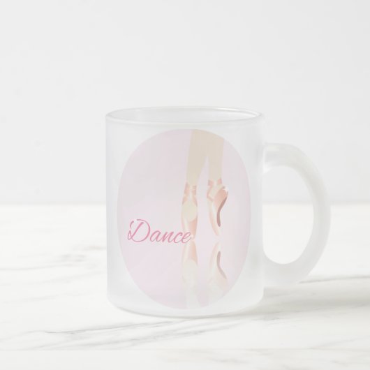 Tanz Ballet Slipper Mattglastasse (Rechts)