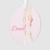 Tanz Ballet Slipper Ornament (Vorderseite)