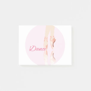 Tanz Ballet Slipper Post-it Klebezettel