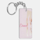 Tanz Ballet Slipper Schlüsselanhänger (Vorderseite links)
