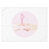 Tanz Ballet Slipper Tischdecke (Vorderseite (Horizontal))