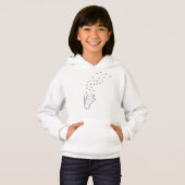 Tanz Ballett Geschenk für Mädchen Hoodie (Vorne ganz)