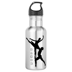 Tanz-Ballett-Paar-Metallwasser-Flasche Trinkflasche