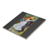 Tanz bei Bougival durch Pierre Renoir Fliese (Seite)