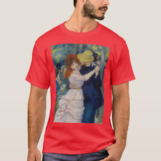 Tanz bei Bougival von Pierre Auguste Renoir 2 T-Shirt