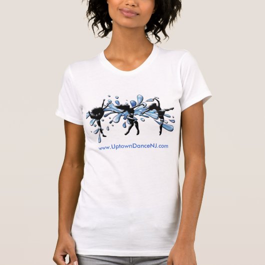 Tanz Bluesplash Logo T-Shirt (Vorderseite)