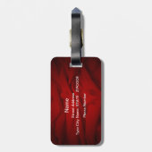 Tanz blühen gepäckanhänger (Rückseite vertikal)