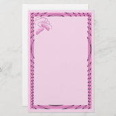 Tanz-Briefpapier Briefpapier (Vorne/Hinten)