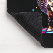 Tanz Cat Disco Ball Kitten Kitty Lover Pa Mousepad (Ecke)