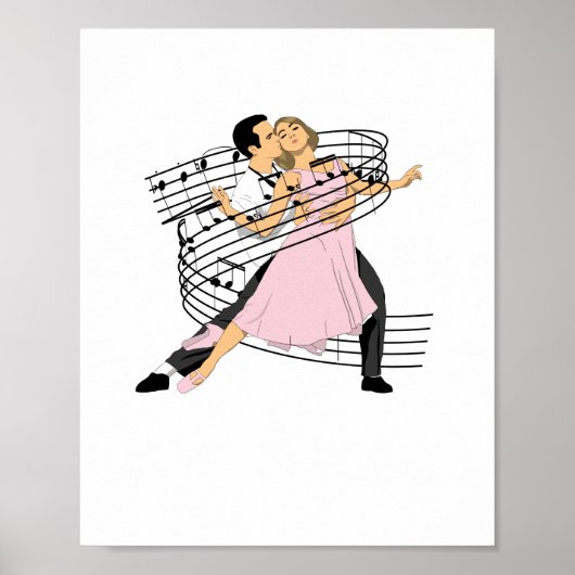 Tanz Classic Ballroom Dancing Poster (Vorne)