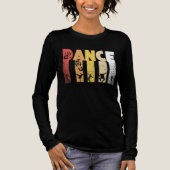 Tanz . DAN01B 💃  Tri-Blend Shirt (Vorderseite)