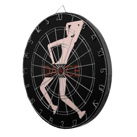 Tanz Dartscheibe (Vorderseite rechts)