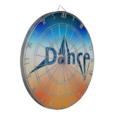 Tanz Dartscheibe (Vorderseite Links)