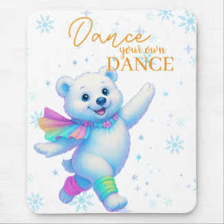 Tanz deinen eigenen Tanz Leinwand Kunst Mousepad