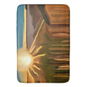 Tanz der Abstrakten Kunst von Cacti Badematte (Vorderseite Vertikal)