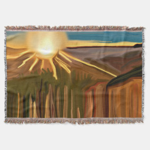 Tanz der Abstrakten Kunst von Cacti Decke
