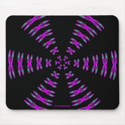 Tanz der Amethyst Engel Mousepad (Vorne)