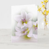 Tanz der Blume Karte (Gelbe Blume)