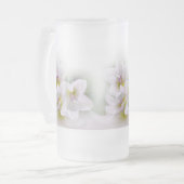 Tanz der Blume Mattglas Bierglas (Vorderseite Links)