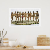 Tanz der Caroline Islanders, Teller 22 von 'Le Poster (Küche)