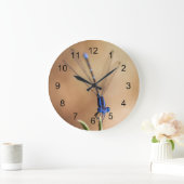 Tanz der Damselfly Große Wanduhr (Zuhause)