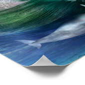 Tanz der Delphine Art Poster/Print Poster (Ecke)