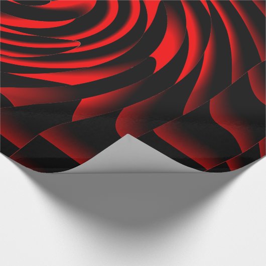 Tanz der Feuerelemente Geschenkpapier (Ecke)