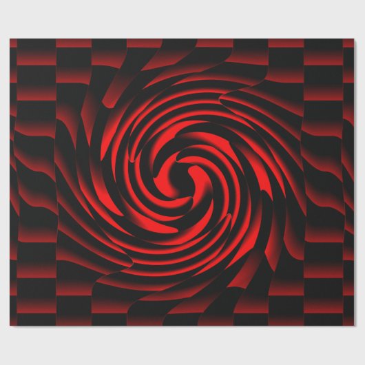 Tanz der Feuerelemente Geschenkpapier (Flach)