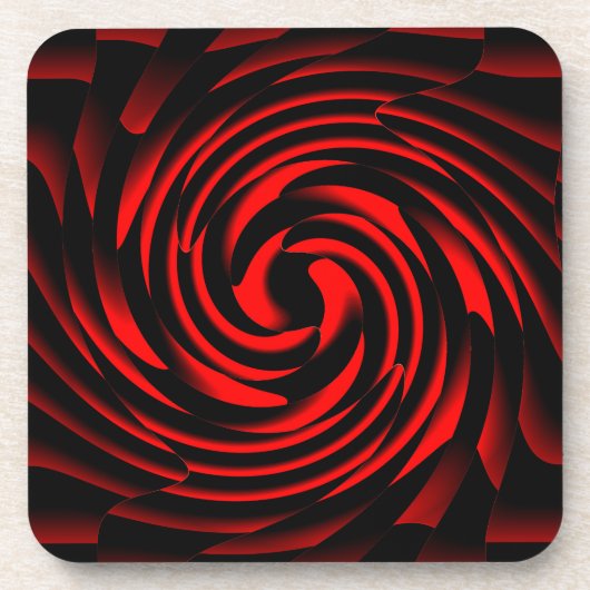 Tanz der Feuerelemente Getränkeuntersetzer (Vorderseite)