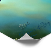 Tanz der Freude - AI Fantasy Digital Art Print Bal Poster (Ecke)